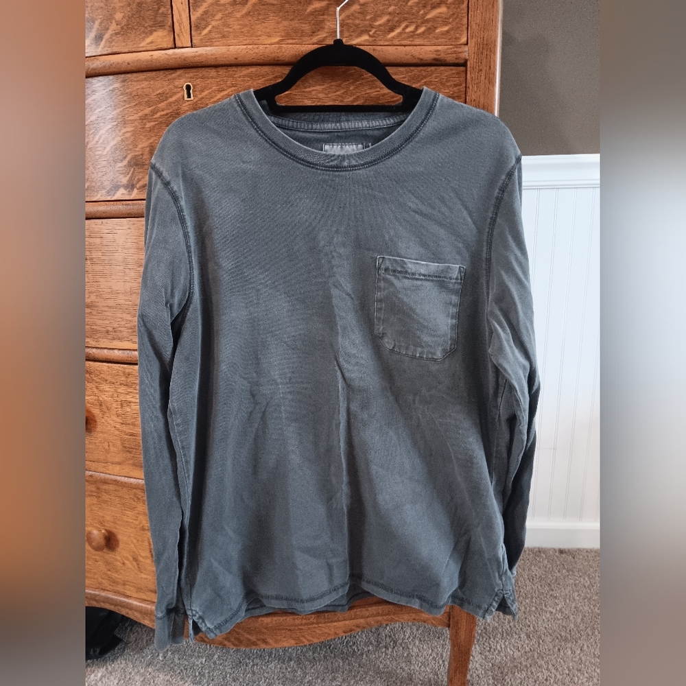Goodfellow & Co Men's Charcoal Long Sleeve Tee